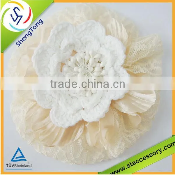 New design wholesale silk flower headband