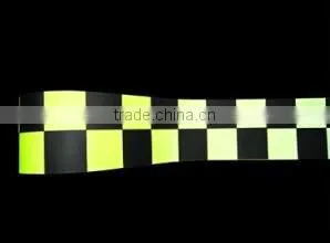 High Visibility PVC crystal reflective tape for safety clothing