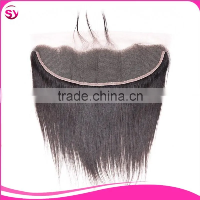 13x4 Ear to Ear Human Hair Lace Frontal Piece Lace Closure with Bundles, Wholesale Lace Frontals with Baby Hair