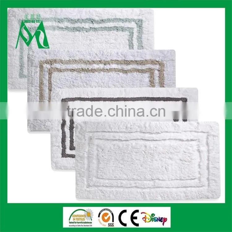 Organic cotton custom heated floor mats for home