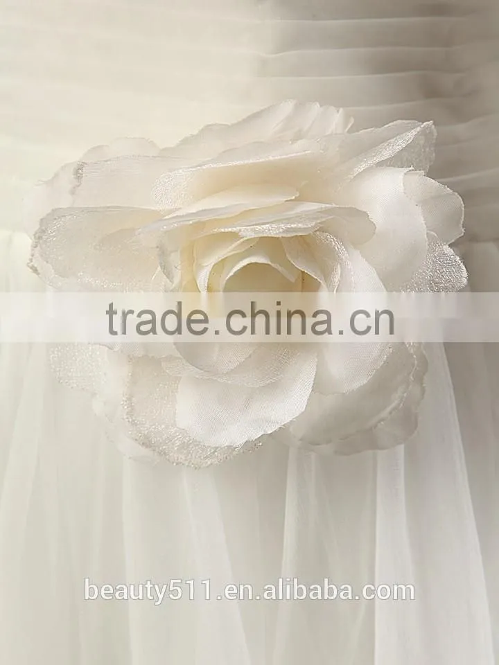wedding Sexy sweetheart lace mermaid wedding bridal dress for bride Strapless Three-Quarter sleeve bridal gowns AS43201