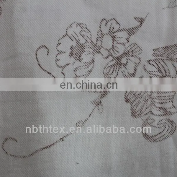100% cotton flower printed fabric