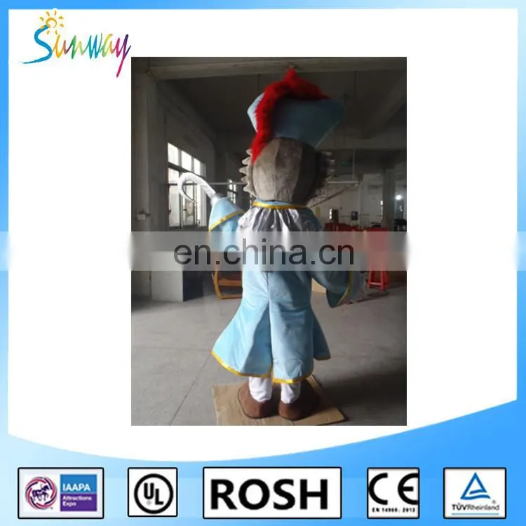 2016 wolf cosplay costume/cartoon character mascot costumes