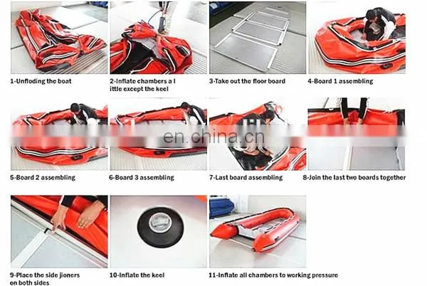 Inflatable Boat Inflatable Rescue & Dive Inflatable Raft Power Boat