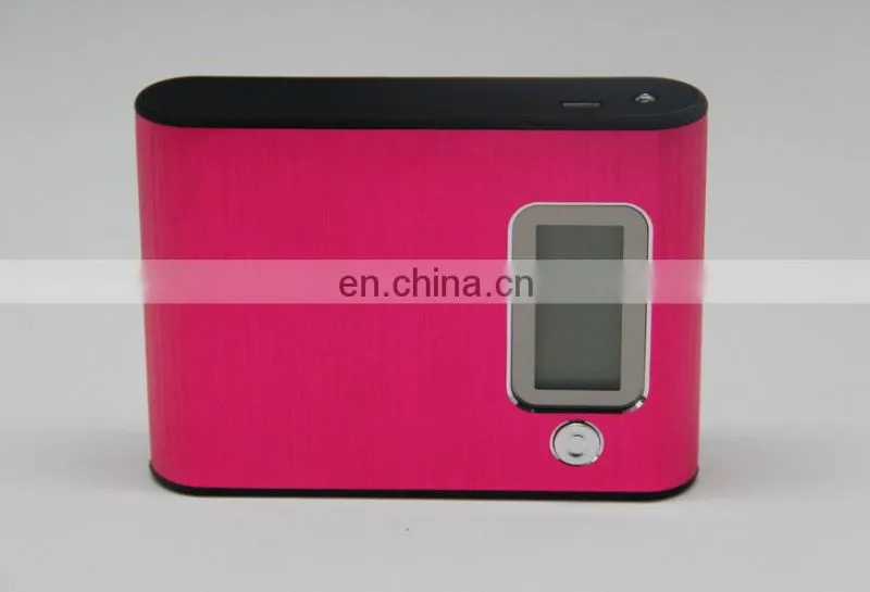 Portable mini larger mobile charger with led light