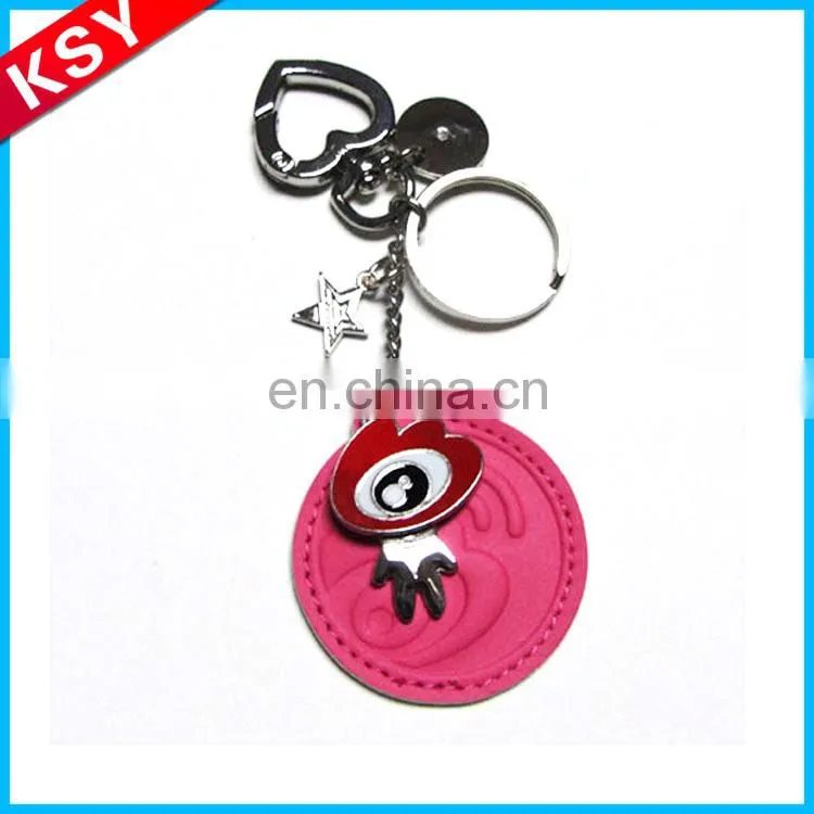 Alibaba Golden China Supplier Great Quality Rhinestone Alphabet Key Chain ,Volleyball Skull Keychain