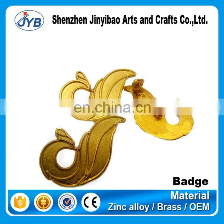 factory price cheap metal firefighter badge for sale