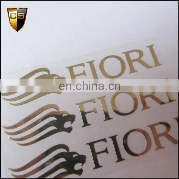 24k gold plating nickel material sticker, widely used in the box above