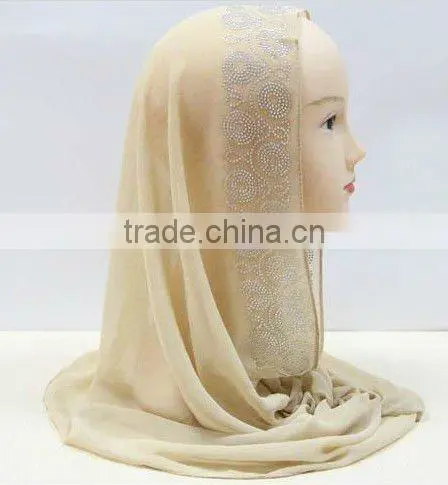 A394 Newest VOGUE 39cm*54cm MUSLIM SCARF HIJAB