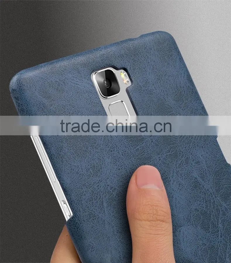 2016 New MOFi Case Housing for Huawei Honor 7, Mobile Phone Coque Leather Back Cover for Honor 7