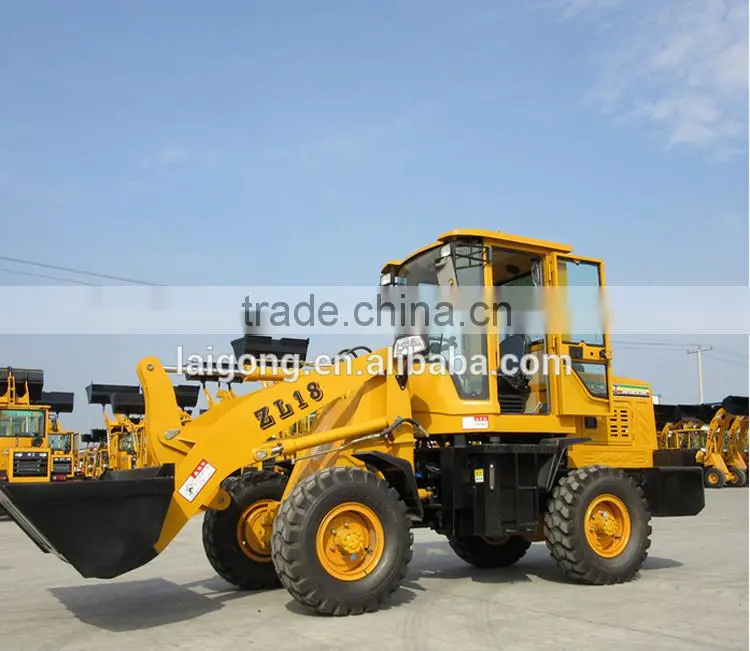 new 1.8 ton Chinese front end loader pay loader