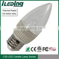 Manufacturer COB LED Candle Light E14 2.2W Flame tip