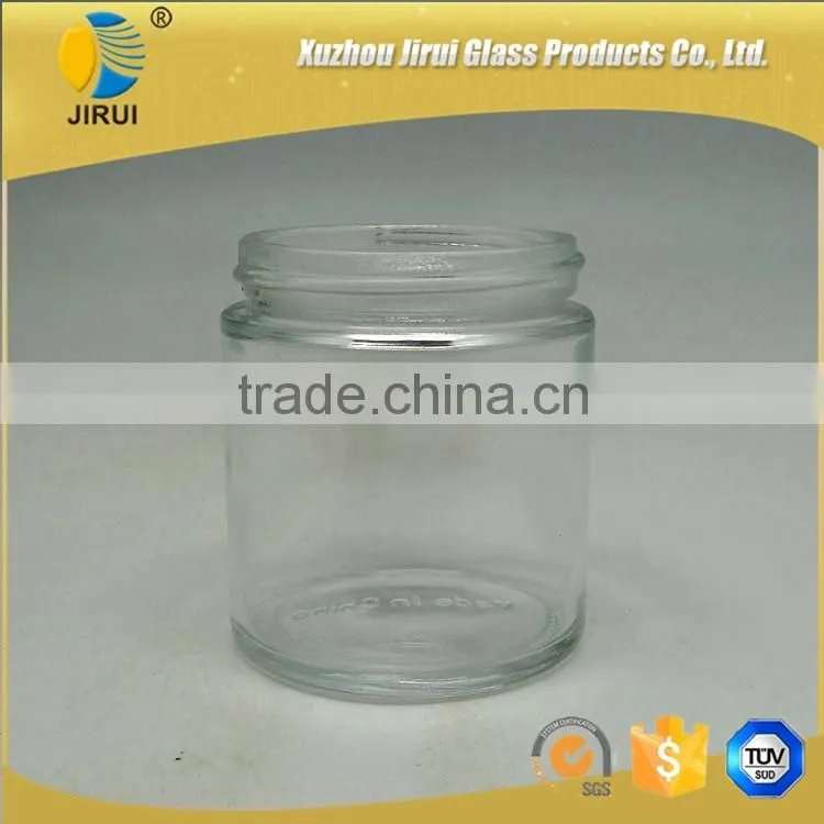 120ml Round Shape Clear Glass Food Jar