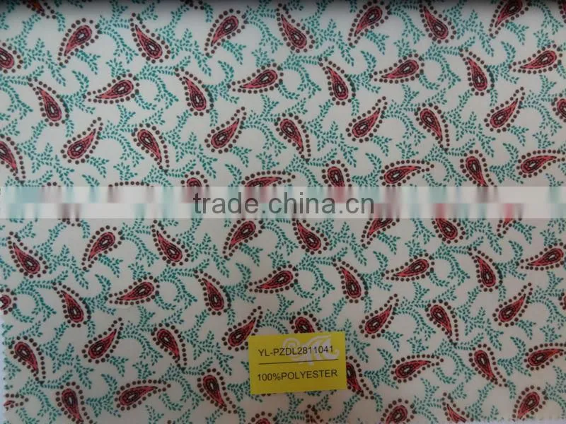Typical Printed Twill Fabric