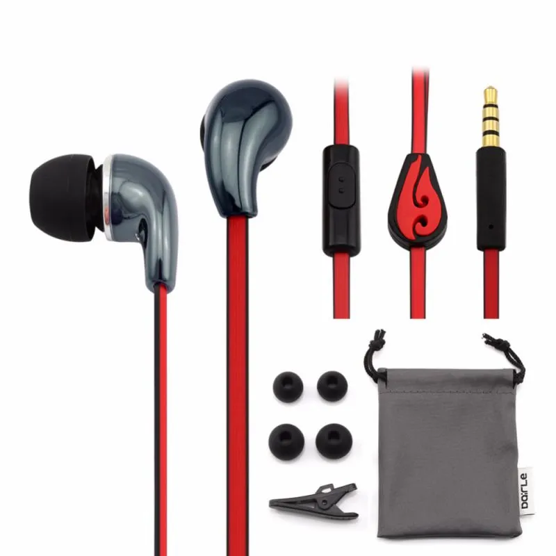 Tangle Free Multi Color Cell Phone Earphone For Listening