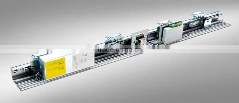 GT300 big size commercial aluminum frame glass door