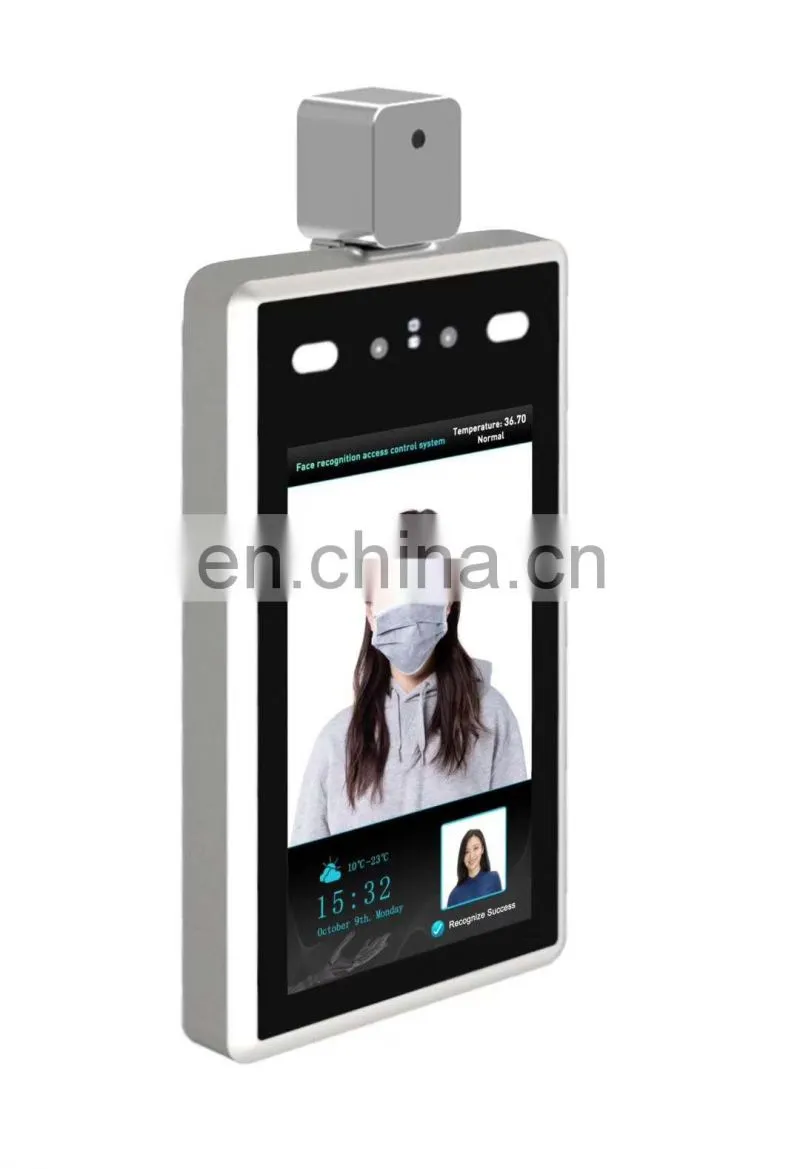 Factory price wholesale 1080P Measurement thermal attendance phone security access control face recognition camera system