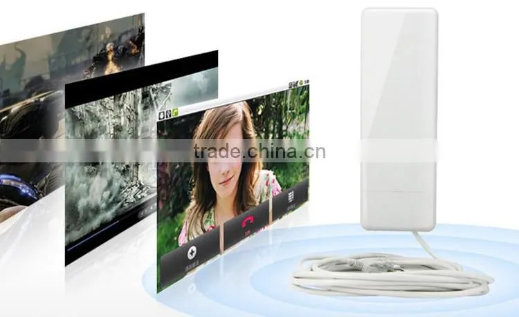 300Mbps IEEE802.11n/g/b 2ghz Wireless CPE For Wireless Networking Outdoor Wireless CPE Bridge RJ45