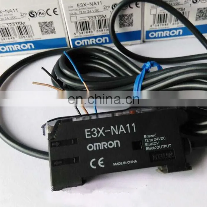 Genuine Omron Fiber optic amplifier omron fiber sensor e32-d15xr E3C-JC4P E3CJC4P