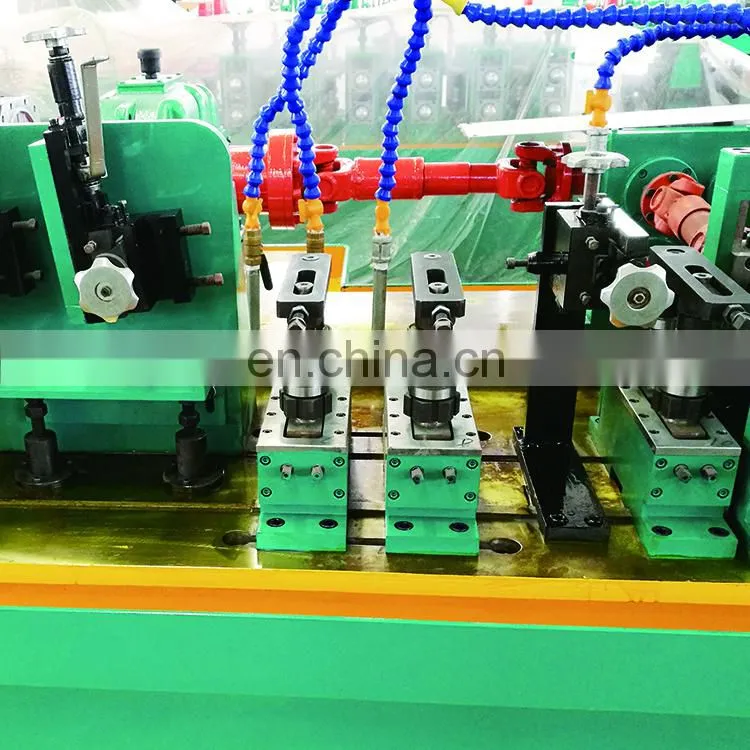 Nanyang high speed ERW metal carbon steel pipe round tube mill machine for construction