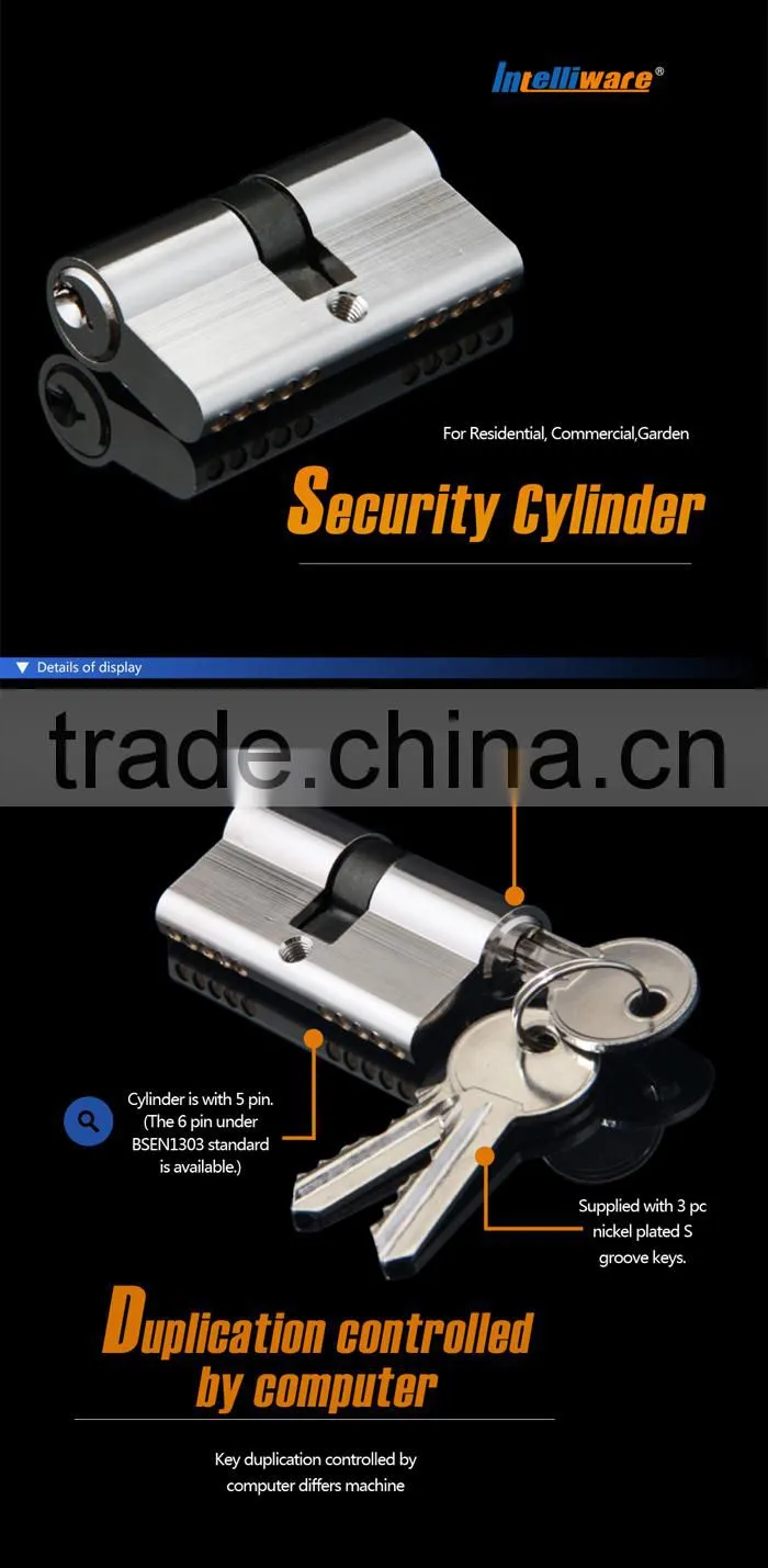 Double Side Open Door Lock Cylinder 1K2002