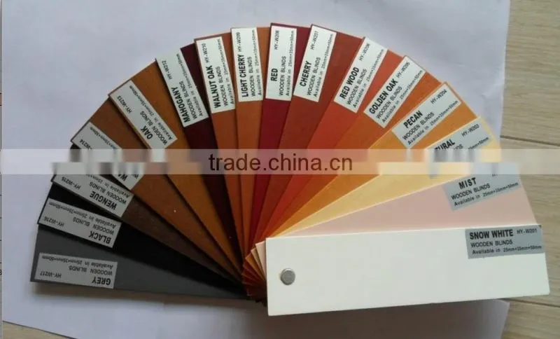 high quality wooden venetian blinds/shutters in China