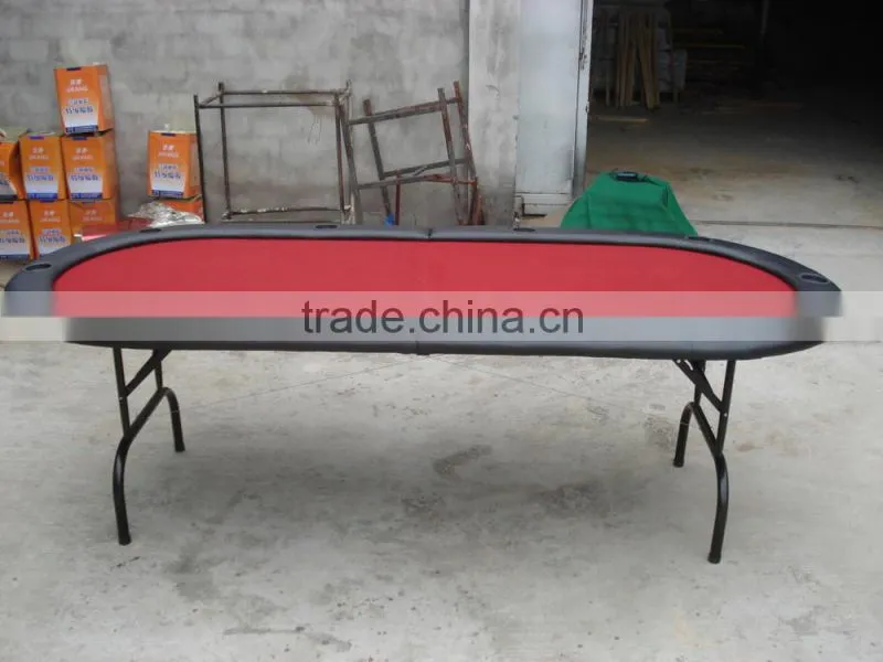 8ft Texas Holdem Folding Poker Table/Game Table