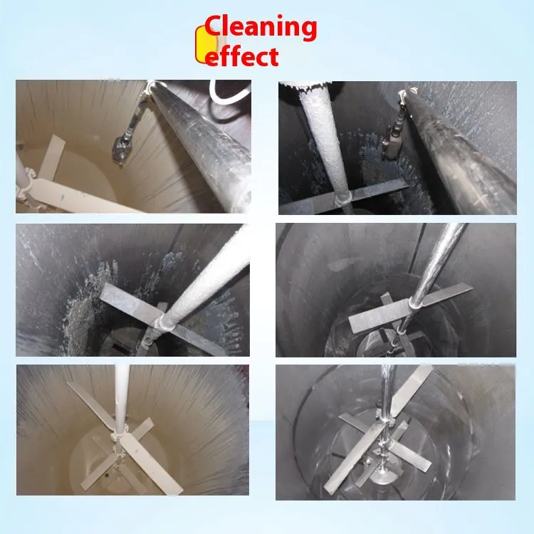 New Automatic High-Pressure Water Jet Cleaning Machine Three-Dimensional Rotating Nozzle for Chemical High Pressure Cleaning