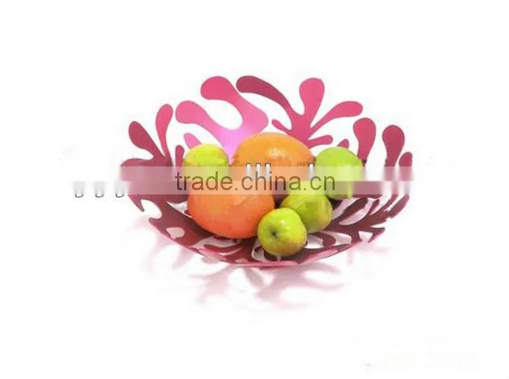 Hot Selling Aluminium Alloy Decoration Flower Shaped Plates