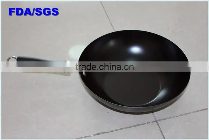 2015 new item Hot sale carbon steel frying pan,