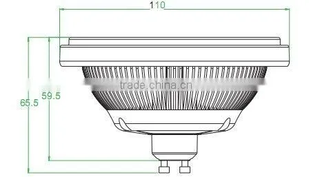 ES111 LED lamp 230V GU10