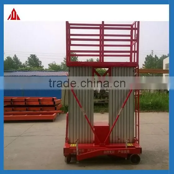 4-20 M outdoor scissor lift hydraulic scissor lifting platform hydraulic mast lift system