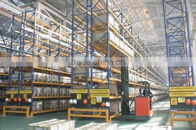 Warehouse pallet rack