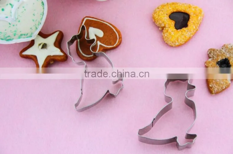 YangJiang factory manufature different animal shape stainless steel cookie cutter mold