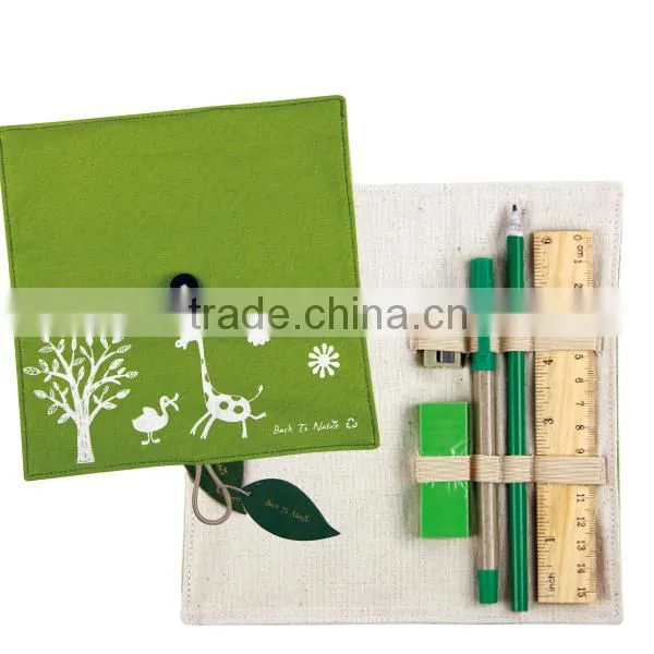Customized Fashion Stationery Eco Pencilcase