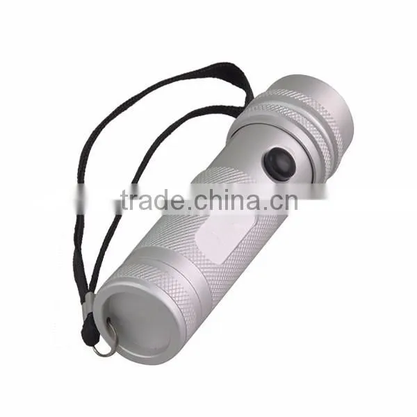 High Quality Durable Flashlight Torch Branded 12 LED Torchlight for Promotion