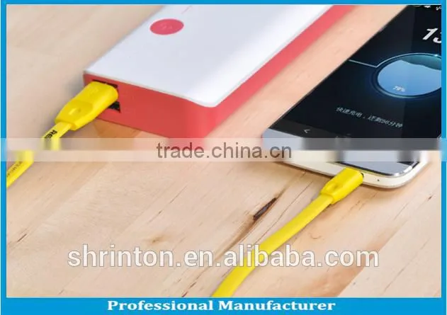Remax Brand fast sync data cable, USB cable for connecting and charging specified devices