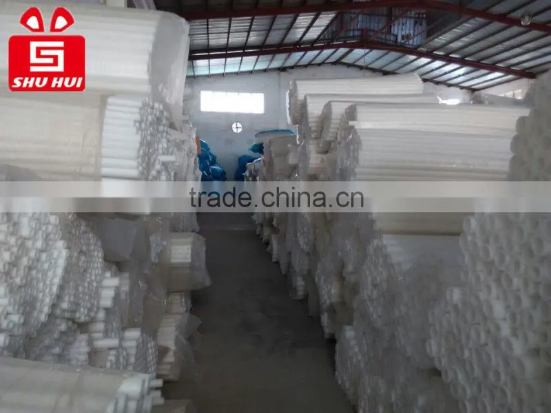Pipe extrusion machine pe extruded polyethylene foam tube pyrex glass tube protective pe tube net