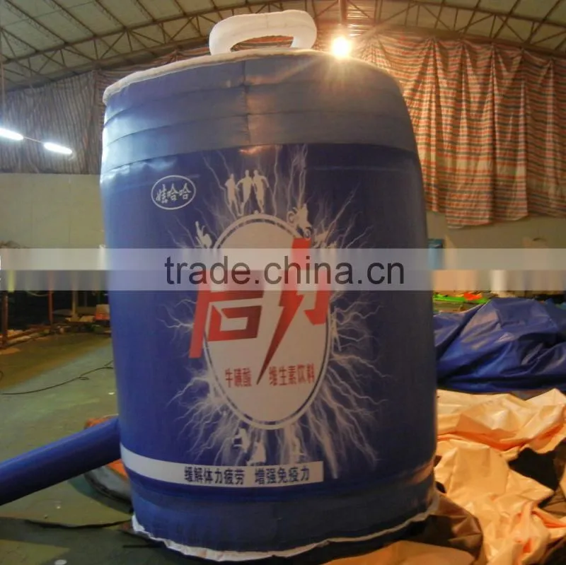 cheap inflatable beer bottle for promotion / advertising inflatable bottle / inflatable wine bottle