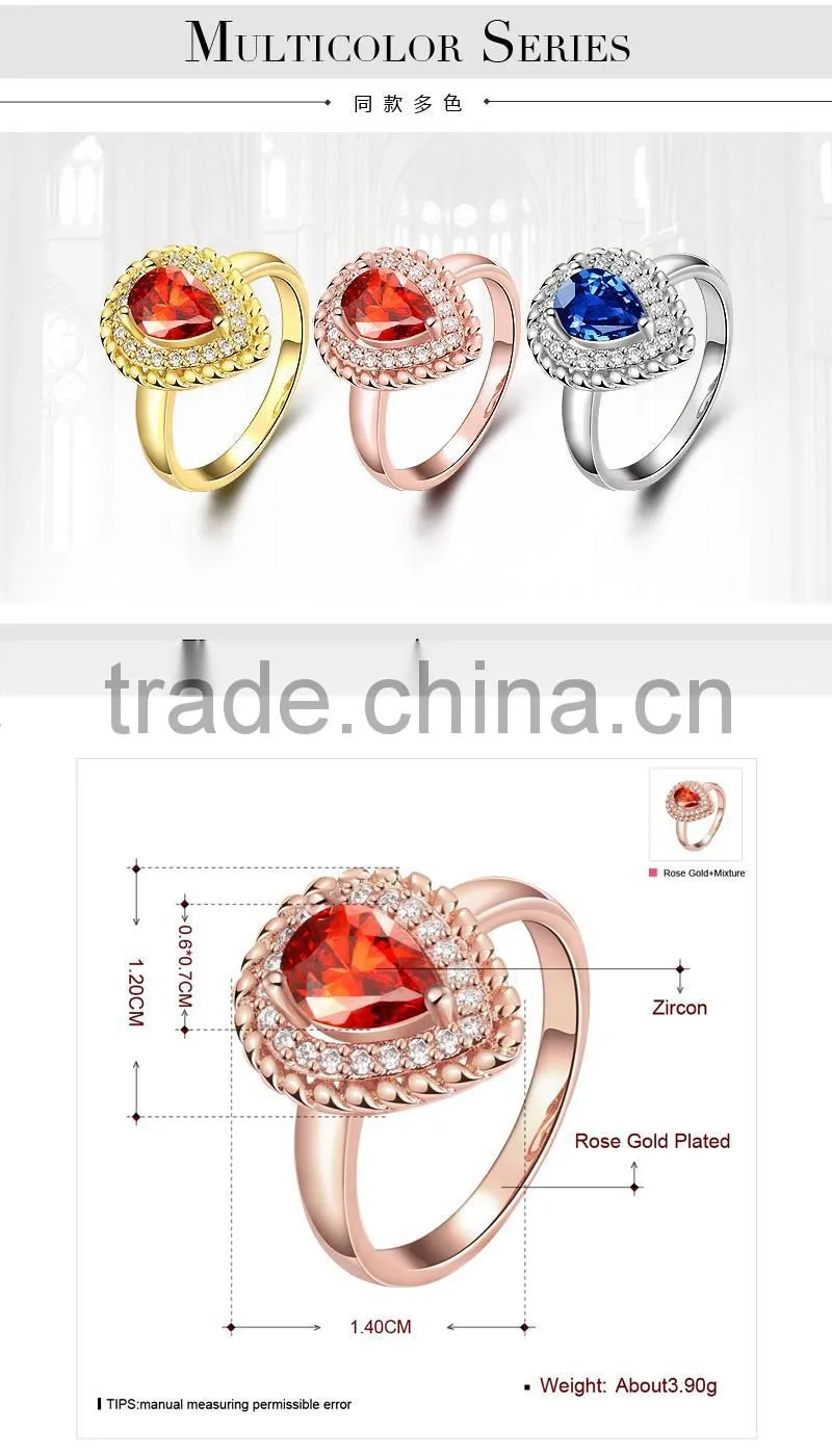 New arrival in 2015 latest design fashion gothic diamond engagement ring