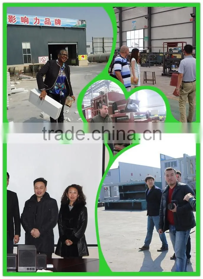 FL6-15 Fly ash brick machine/ fully automatic block board production line supplier line