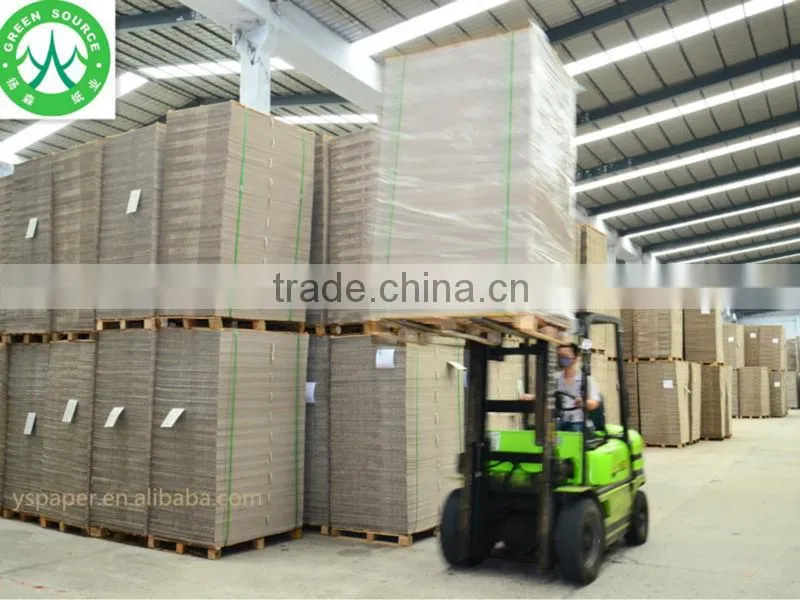 High quality Raw paper material grey board roll paper