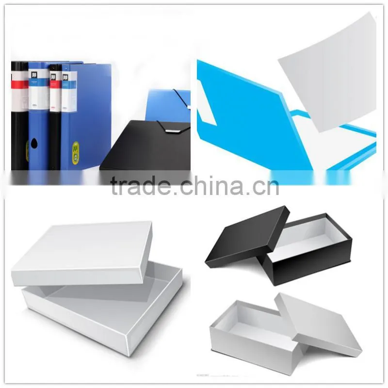 Recycled mixed pulp manila board ,white paper with gery back paper factory/mill /manufacturer in China