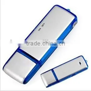 2 in 1 4GB USB Disk digital Voice Recorder Dictaphone Pen USB Flash Drive audio recorder in retail package