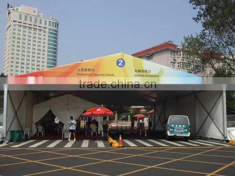 Top quality wood background wedding tent