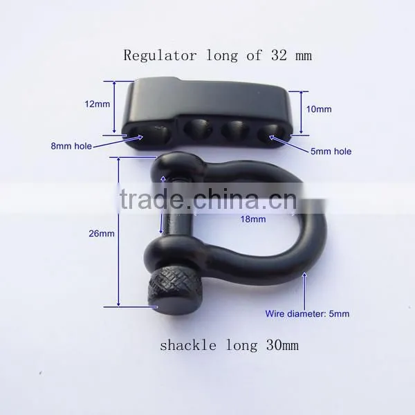 Dongguan JinYu Stainless steel Adjustable bracelet buckle,survival bracelelet adjustable clasp with compass