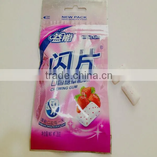 fruit strawberry bubble gum