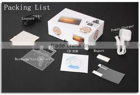 3.0 inch digital photo badge, 3.0 TFT, 3.0 wear frame, Cheap Wearable photo viewer, video badge plastic & metal housing shell