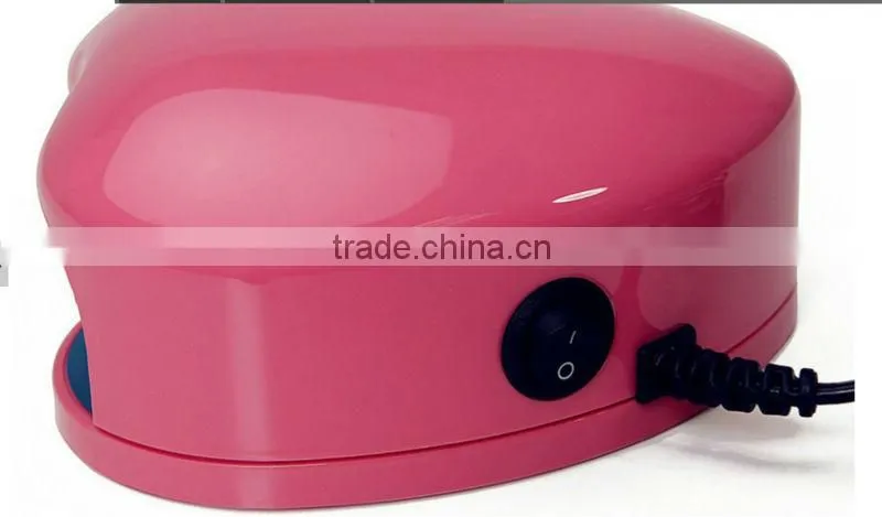 2014 New 220~240V EU Plug 3W LED Uv Lamp Nail Gel Polish Manicure uv light nail dryer with CE certificated,