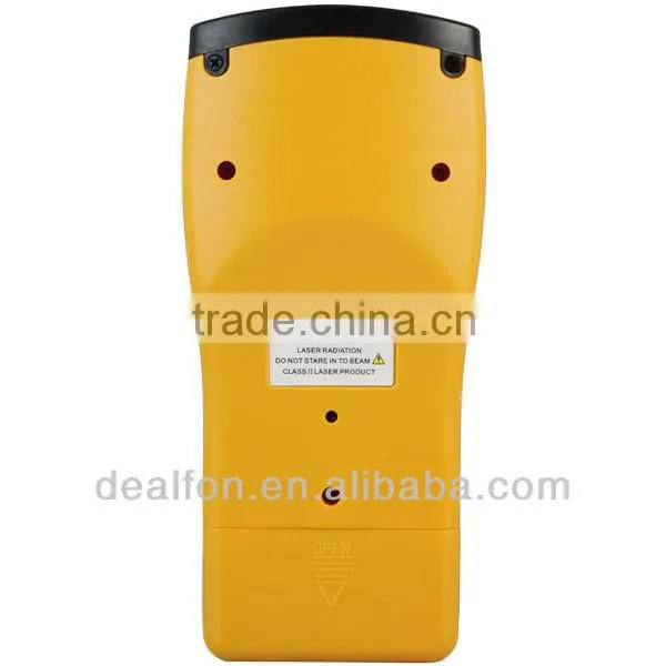 LCD Ultrasonic Laser Meter Point Distance Measure Max Range 60FT